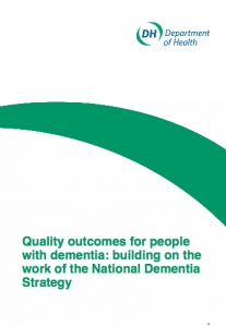 Quality outcomes for people with dementia