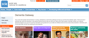 SCIE dementia gateway