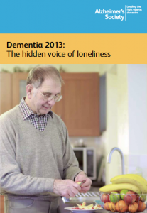 Dementia 2013: The hidden voice of loneliness