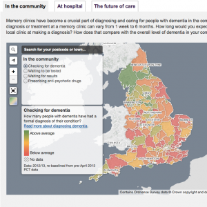 Putting dementia on the map