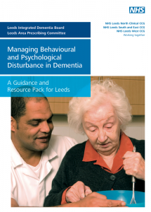 Managing behavioural and psychological disturbance in dementia