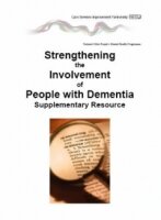 Strengthening the involvement of people with dementia toolkit
